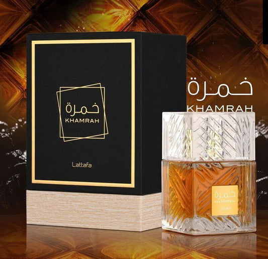 KHAMRA UNISEX EDP 100ML 3.4 oz BY LATTAFA